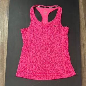 Nike Pink Fitted Tank Top
